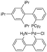 Chloro(2-dicyclohexylphosphino-2',4',6'-tri-i-propyl-1,1'-biphenyl)(2'-amino-1,1'-biphenyl-2-yl) p…