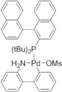 Methanesulfonato(2-di-t-butylphosphino-1,1'-binaphthyl)(2'-amino-1,1'-biphenyl-2-yl)palladium(II),…
