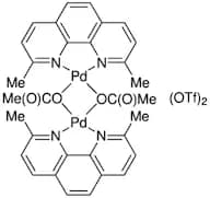 Acetato(2,9-dimethyl-1,10-phenanthroline)palladium(II) dimer bis(trifluoromethanesulfonate), 99%