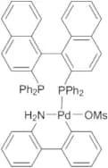 Methanesulfonato[2,2'-bis(diphenylphosphino)-1,1'-binaphthyl](2'-amino-1,1'-biphenyl-2-yl)palladiu…