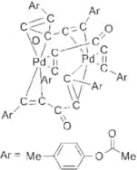 Tris[di(4-acetoxybenzylidene)acetone]dipalladium(0) di(4-acetoxybenzylidene)acetone adduct, min. 9…