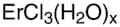 Erbium(III) chloride hydrate (99.999+%-Er) (low Ca, Fe, Mg) PURATREM