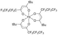Tris(6,6,7,7,8,8,8-heptafluoro-2,2-dimethyl-3,5-octanedionate)ytterbium(III), 99% (99.9%-Yb) (REO)…
