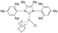 Chloro(1,5-cyclooctadiene)[4,5-dimethyl-1,3-bis(2,4,6-trimethylphenyl)imidazol-2-ylidene] iridium(…