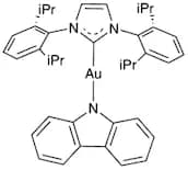 (1,3-Bis(2,6-diisopropylphenyl)-1,3-dihydro-2H-imidazol-2-ylidene)(9H-carbazol-9-yl)gold(I), 95%  …