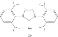 1,3-Bis(2,6-di-i-propylphenyl)imidazol-2-ylidenegold(I) hydroxide, min. 97%