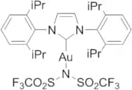 [1,3-Bis(2,6-di-i-propylphenyl)imidazol-2-ylidene][bis(trifluoromethanesulfonyl)imide]gold(I), min…