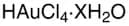 Hydrogen tetrachloroaurate (III) hydrate (99.8%-Au) (min. 49% Au)(Chloroauric acid)