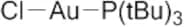 Chlorotri-t-butylphosphinegold(I), 99%