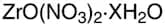 Zirconium(IV) dinitrate oxide hydrate
