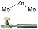 Dimethylzinc, elec. gr. (99.999%-Zn) PURATREM, 97-5060, contained in 50 ml electropolished Swagelo…