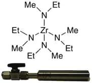 Tetrakis(ethylmethylamino)zirconium(IV)  99% TEMAZ, 40-1710, contained in 50 ml Swagelok®  cylinde…