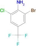 2-Bromo-6-chloro-4-(trifluoromethyl)aniline