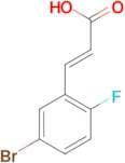 5-Bromo-2-fluorocinnamic acid