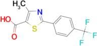 4-Methyl-2-[4-(trifluoromethyl)phenyl]thiazole-5-carboxylic acid