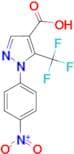 1-(4-Nitrophenyl)-5-(trifluoromethyl)pyrazole-4-carboxylic acid