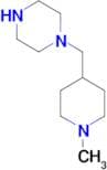 1-(N-Methylpiperidin-4-yl-methyl)piperazine