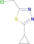 2-Chloromethyl-5-cyclopropyl-1,3,4-thiadiazole