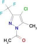 1-Acetyl-4-chloro-5(3)-methyl-3(5)-trifluoromethylpyrazole