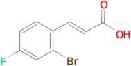 2-Bromo-4-fluorocinnamic acid