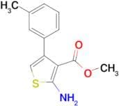 2-Amino-4-m-tolylthiophene-3-carboxylic acidmethyl ester