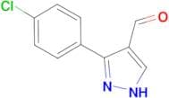 3-(4-Chloro-phenyl)-1H-pyrazole-4-carbaldehyde