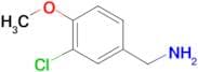 3-Chloro-4-methoxy-benzylamine
