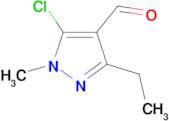 5-Chloro-3-ethyl-1-methyl-1H-pyrazole-4-carboxaldehyde