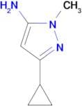 3-Cyclopropyl-1-methyl-1H-pyrazol-5-amine