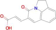 (2E)-3-(4-Oxo-1,2-dihydro-4H-pyrrolo[3,2,1-ij]quinolin-5-yl)acrylic acid
