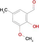 2-Hydroxy-3-methoxy-5-methyl-benzaldehyde