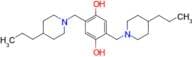 2,5-Bis[(4-propylpiperidin-1-yl)methyl]benzene-1,4-diol