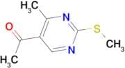1-(4-Methyl-2-methylthio-pyrimidin-5-yl)-ethanone