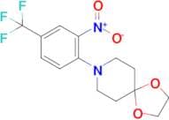 8-[2-Nitro-4-(trifluoromethyl)phenyl]-1,4-dioxa-8-azaspiro-[4,5]-decane
