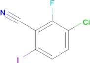 3-Chloro-2-fluoro-6-iodobenzonitrile