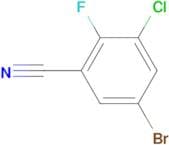 3-Bromo-5-chloro-6-fluorobenzonitrile
