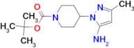4-(5-Amino-3-methylpyrazol-1-yl)-piperidine-1-carboxylic acid tert-butyl ester