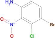 4-Bromo-3-chloro-2-nitroaniline