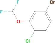 5-Bromo-2-chloro-(difluoromethoxy)benzene