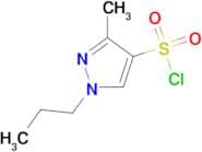 3-Methyl-1-propyl-1H-pyrazole-4-sulfonyl chloride