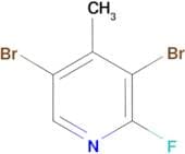 3,5-Dibromo-2-fluoro-4-methylpyridine