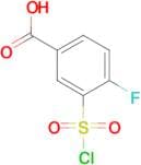 3-Chlorosulfonyl-4-fluoro-benzoic acid