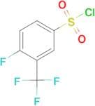 4-Fluoro-3-trifluoromethylbenzenesulfonyl chloride