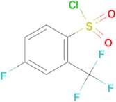 4-Fluoro-2-(trifluoromethyl)benzenesulfonyl chloride