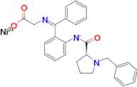 (S)-(O-(N-Benzylprolyl)amino)(phenyl) methyleneiminoacetate(2)-N,N',N''-Nickel(II)