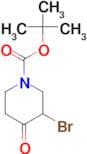 1-tert-Butoxycarbonyl-3-bromo-4-oxopiperidine