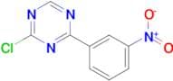 2-Chloro-4-(3-nitro-phenyl)-[1,3,5]-triazine
