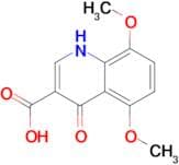 5,8-Dimethoxy-4-oxo-1,4-dihydro-quinoline-3-carboxylic acid