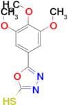 5-(3,4,5-Trimethoxy-phenyl)-[1,3,4]oxadiazole-2-thiol