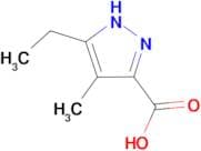3-Ethyl-4-methyl-1H-pyrazole-5-carboxylic acid